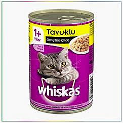 Whiskas Sos İçinde Tavuklu Yetişkin Kedi Konserves