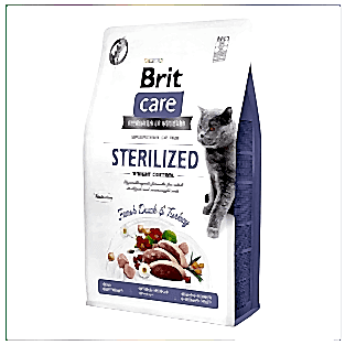 Brit Care Weight Control Sterilised Ördek & Hindi Tahılsız Kısırlaştırılmış Kedi Maması 2 Kg