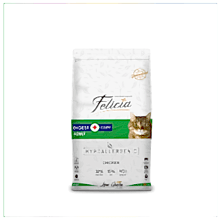 Felicia Az Tahıllı 2 Kg Yetişkin Tavuklu HypoAllergenic Kedi Maması