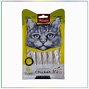 Wanpy Tavuklu Sindirim Sistemi Destekleyici Sıvı Ödül Maması 14gr (5'li)