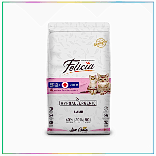 Felicia Az Tahıllı Anne Yavru HypoAllergenic Kuzu Etli Kedi Maması 2 Kg