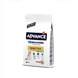 Advance Sensitive Somonlu Kısırlaştırılmış Kedi Maması 3 Kg