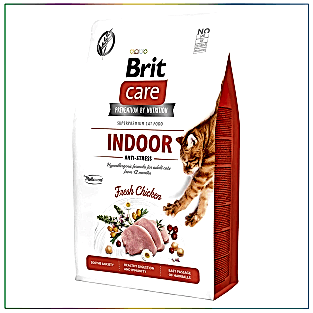 Brit Care Indoor Anti Stres Azaltıcı Tahılsız Yetişkin Kedi Maması 2 Kg