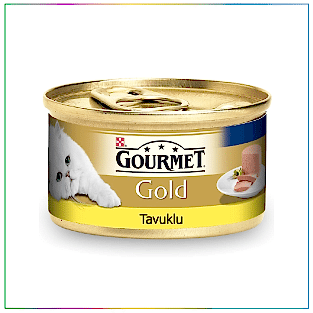 Gourmet Gold Kıyılmış Tavuklu Kedi Konserve Maması 85g
