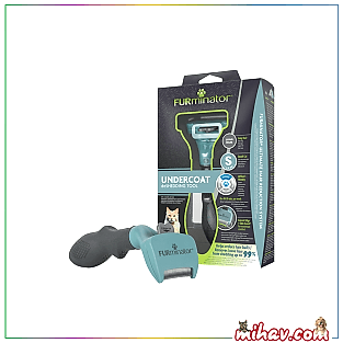Furminator Uzun Tüylü Kediler İçin Tarak Fırça Longhair small