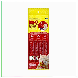 Me-O Creamy Ton Balıklı&Domatesli Kedi Ödülü 4*15 GR